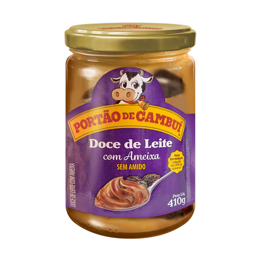 Doce de Leite Pastoso 410g sabor ameixa
